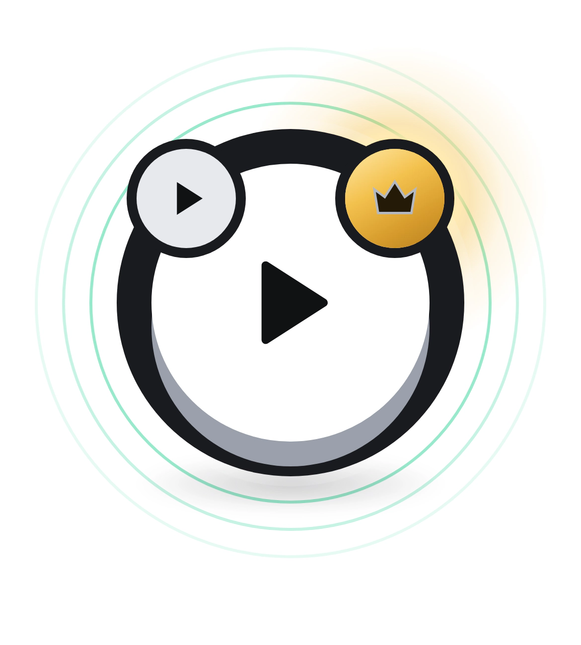 Edge-appens guideväg på vit botten med alla nio guider: överst Så funkar Edge Analytics i en grön ring, sedan Så funkar Boost-systemet, två guider utan titel, Så fungerar notifikationer, Så funkar inkorgen, Bet365 tutorial och Bethard tutorial med bolagens loggor och längst ner Välkomstbonusar med omsättningskrav. Varje nod visar guidens längd, och guiderna som måste ses har en krona.